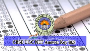 UGC NET Solution Key 2023