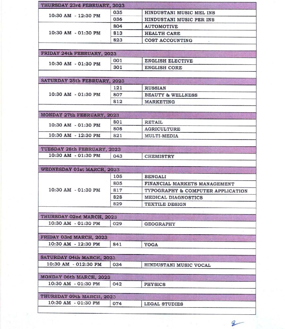 Cbse Board Exam 2024 Date Sheet Class 12 Image to u